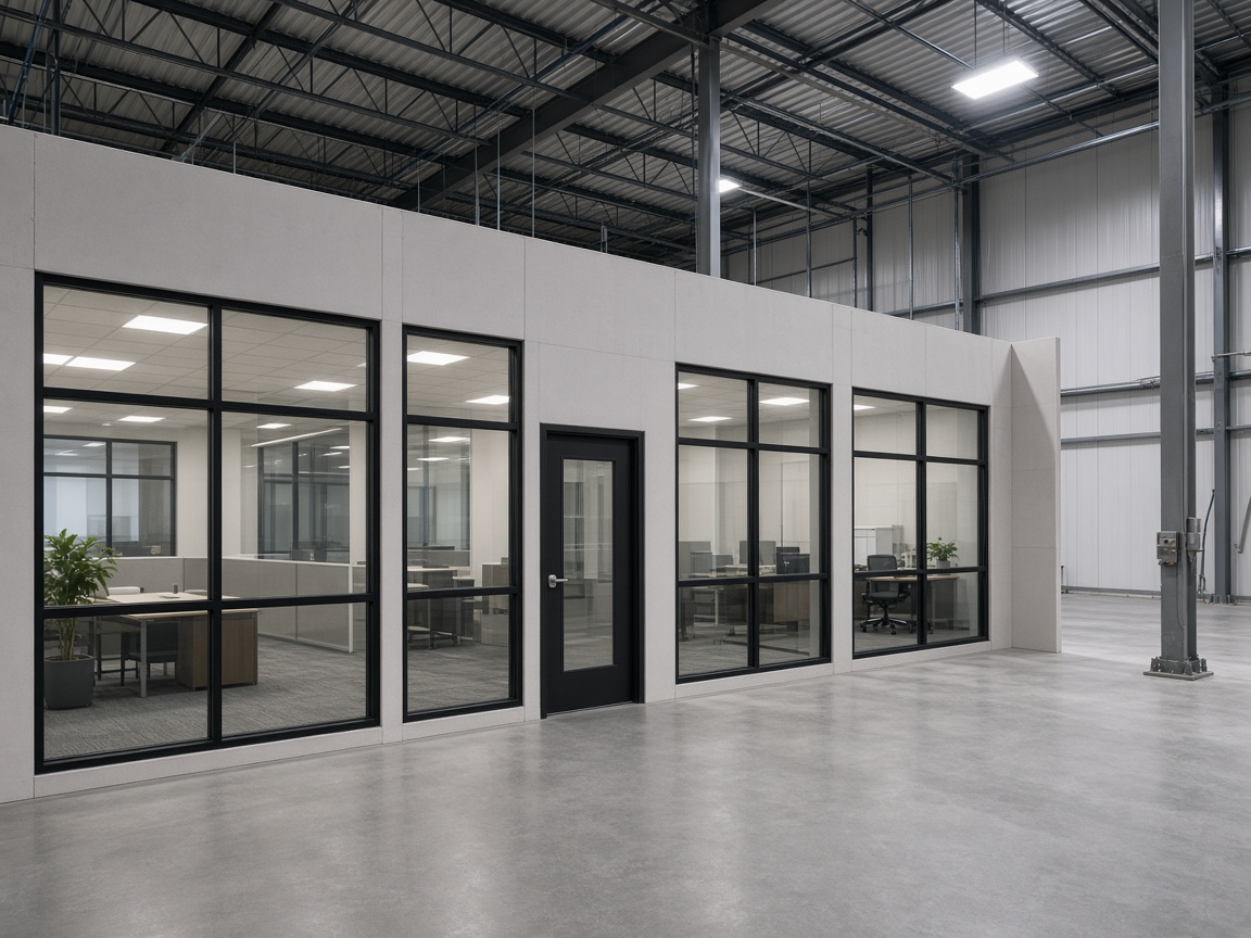 Industrial build-out by Atlanta general contractor