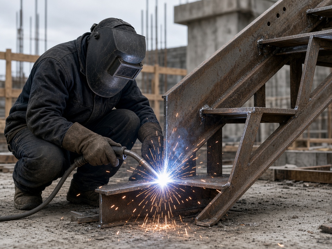 Mobile welding crew on-site in the Atlanta metro